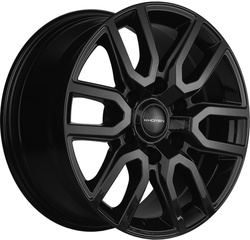 Khomen Wheels 8x17/6x139,7 ET45 D93,1 KHW1723 (Mazda BT50) Black Khomen Wheels 8x17/6x139,7 ET45 D93,1 KHW1723 (Mazda BT50) Black