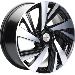 Khomen Wheels 7,5x18/5x108 ET40 D60,1 KHW1801 (Chery Tiggo) Black-FP Khomen Wheels 7,5x18/5x108 ET40 D60,1 KHW1801 (Chery Tiggo) Black-FP