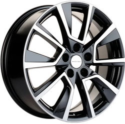 Khomen Wheels 7x18/5x108 ET40 D60,1 KHW1802 (Chery Tiggo) Black-FP Khomen Wheels 7x18/5x108 ET40 D60,1 KHW1802 (Chery Tiggo) Black-FP