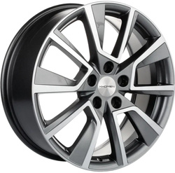 Khomen Wheels 7x18/5x114,3 ET37 D66,5 KHW1802 (Dargo/Jolion) Gray-FP