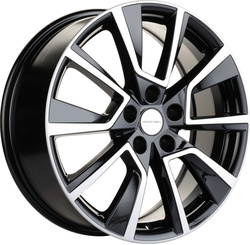 Khomen Wheels 7x18/5x108 ET33 D60,1 KHW1802 (OMODA C5) Black-FP