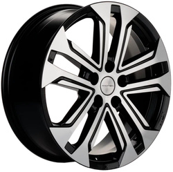 Khomen Wheels 7x18/5x108 ET45 D60,1 KHW1803 (Chery Tiggo 3/Tiggo 3 Pro) Black-FP Khomen Wheels 7x18/5x108 ET45 D60,1 KHW1803 (Chery Tiggo 3/Tiggo 3 Pro) Black-FP