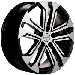 Khomen Wheels 7x18/5x108 ET40 D60,1 KHW1803 (Chery Tiggo) Black-FP Khomen Wheels 7x18/5x108 ET40 D60,1 KHW1803 (Chery Tiggo) Black-FP