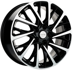 Khomen Wheels 7,5x18/5x114,3 ET40 D64,1 KHW1804 (Haval F7/F7x) Black-FP