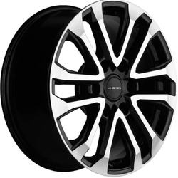 Khomen Wheels 7,5x18/6x139,7 ET30 D106,1 KHW1805 (Fortuner/Hilux) Black-FP Khomen Wheels 7,5x18/6x139,7 ET30 D106,1 KHW1805 (Fortuner/Hilux) Black-FP