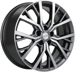 Khomen Wheels 7x18/5x114,3 ET45 D60,1 KHW1806 (Changan/Geely/Lexus/Suzuki/Toyota) Gray-FP Khomen Wheels 7x18/5x114,3 ET45 D60,1 KHW1806 (Changan/Geely/Lexus/Suzuki/Toyota) Gray-FP