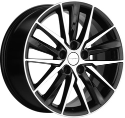 Khomen Wheels 8x18/5x112 ET39 D66,6 KHW1807 (A6/Q5) Black-FP Khomen Wheels 8x18/5x112 ET39 D66,6 KHW1807 (A6/Q5) Black-FP
