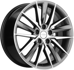 Khomen Wheels 8x18/5x112 ET39 D66,6 KHW1807 (A6/Q5) Gray-FP Khomen Wheels 8x18/5x112 ET39 D66,6 KHW1807 (A6/Q5) Gray-FP