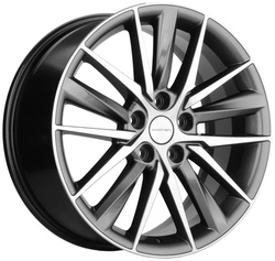 Khomen Wheels 8x18/5x114,3 ET53 D54,1 KHW1807 (Geely Coolray) Gray-FP Khomen Wheels 8x18/5x114,3 ET53 D54,1 KHW1807 (Geely Coolray) Gray-FP