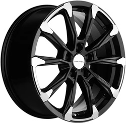 Khomen Wheels 7,5x18/5x114,3 ET50 D67,1 KHW1808 (K5/Santafe) Black-FP Khomen Wheels 7,5x18/5x114,3 ET50 D67,1 KHW1808 (K5/Santafe) Black-FP