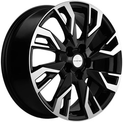 Khomen Wheels 7x18/5x114,3 ET45 D60,1 KHW1809 (Geely Atlas/Lifan Myway) Black-FP Khomen Wheels 7x18/5x114,3 ET45 D60,1 KHW1809 (Geely Atlas/Lifan Myway) Black-FP