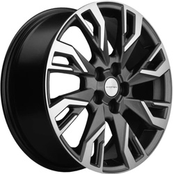 Khomen Wheels 7x18/5x114,3 ET40 D66,5 KHW1809 (Haval Dargo) Gray-FP Khomen Wheels 7x18/5x114,3 ET40 D66,5 KHW1809 (Haval Dargo) Gray-FP