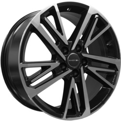 Khomen Wheels 8x18/5x112 ET48 D57,1 KHW1815 (Passat) Black-FP Khomen Wheels 8x18/5x112 ET48 D57,1 KHW1815 (Passat) Black-FP