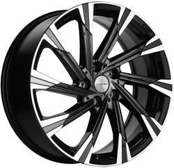 Khomen Wheels 7,5x19/5x114,3 ET45 D60,1 KHW1901 (Geely Atlas/Atlas Pro) Black-FP Khomen Wheels 7,5x19/5x114,3 ET45 D60,1 KHW1901 (Geely Atlas/Atlas Pro) Black-FP
