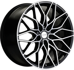 Khomen Wheels 8,5x19/5x112 ET28 D66,6 KHW1902 (Audi/VW) Black-FP Khomen Wheels 8,5x19/5x112 ET28 D66,6 KHW1902 (Audi/VW) Black-FP