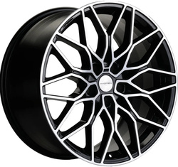 Khomen Wheels 8,5x19/5x112 ET30 D66,6 KHW1902 (Audi/VW) Black-FP Khomen Wheels 8,5x19/5x112 ET30 D66,6 KHW1902 (Audi/VW) Black-FP