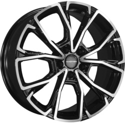 Khomen Wheels 7,5x19/5x108 ET36 D65,1 KHW1907 (Exeed VX/TXL) Black-FP Khomen Wheels 7,5x19/5x108 ET36 D65,1 KHW1907 (Exeed VX/TXL) Black-FP
