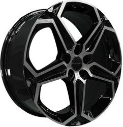 Khomen Wheels 7,5x19/5x108 ET50,5 D63,4 KHW1909 (Volvo XC60) Black-FP Khomen Wheels 7,5x19/5x108 ET50,5 D63,4 KHW1909 (Volvo XC60) Black-FP