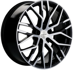 Khomen Wheels 8,5x20/5x108 ET46 D63,4 KHW2005 (Tugella) Black-FP Khomen Wheels 8,5x20/5x108 ET46 D63,4 KHW2005 (Tugella) Black-FP