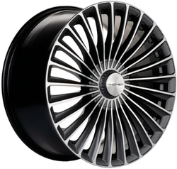 Khomen Wheels 8,5x20/5x112 ET38 D66,6 KHW2008 (Mercedes Front) Gray-FP Khomen Wheels 8,5x20/5x112 ET38 D66,6 KHW2008 (Mercedes Front) Gray-FP