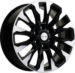 Khomen Wheels 8x20/6x139,7 ET60 D95,1 KHW2010 (LC 300) Black-FP Khomen Wheels 8x20/6x139,7 ET60 D95,1 KHW2010 (LC 300) Black-FP