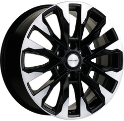 Khomen Wheels 8x20/6x139,7 ET38 D67,1 KHW2010 (Pajero IV) Black-FP Khomen Wheels 8x20/6x139,7 ET38 D67,1 KHW2010 (Pajero IV) Black-FP