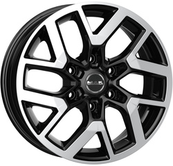 MAK 6,5x16/6x120 ET50 D74,5 Gravel Black mirror MAK 6,5x16/6x120 ET50 D74,5 Gravel Black mirror