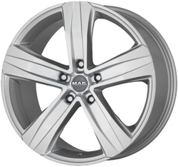 MAK 7x17/5x112 ET55 D66,6 Stone 5 Silver MAK 7x17/5x112 ET55 D66,6 Stone 5 Silver