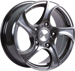 Скад 7x16/5x139,7 ET40 D98,5 Вихрь (КЛ162) Графит Скад 7x16/5x139,7 ET40 D98,5 Вихрь (КЛ162) Графит