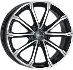 MAK 6x16/4x100 ET45 D56,1 DaVinci Black mirror MAK 6x16/4x100 ET45 D56,1 DaVinci Black mirror