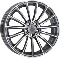 MAK 8x19/5x112 ET48 D66,6 Komet Gunmetal Mirror Face MAK 8x19/5x112 ET48 D66,6 Komet Gunmetal Mirror Face
