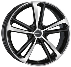 MAK 8,5x21/5x112 ET43 D66,45 Nurburg Black mirror MAK 8,5x21/5x112 ET43 D66,45 Nurburg Black mirror