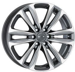 MAK 8x18/6x114,3 ET30 D66,1 Safari 6 Gunmetal Mirror Face MAK 8x18/6x114,3 ET30 D66,1 Safari 6 Gunmetal Mirror Face