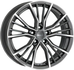 MAK 9,5x21/5x112 ET25 D66,45 Union Gunmetal Mirror Face MAK 9,5x21/5x112 ET25 D66,45 Union Gunmetal Mirror Face