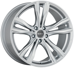 MAK 11,5x21/5x112 ET38 D66,6 X-Mode Silver MAK 11,5x21/5x112 ET38 D66,6 X-Mode Silver