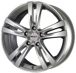 MAK 7x17/5x112 ET42 D76 Zenith Hyper Silver MAK 7x17/5x112 ET42 D76 Zenith Hyper Silver