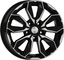 Скад 6x16/4x100 ET41 D60,1 Сочи (КЛ309) Алмаз Скад 6x16/4x100 ET41 D60,1 Сочи (КЛ309) Алмаз
