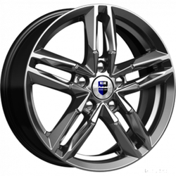 K&K 6x16/5x100 ET38 D57,1 Sayan (КС731) Дарк платинум K&K 6x16/5x100 ET38 D57,1 Sayan (КС731) Дарк платинум