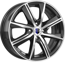 K&K 7x16/5x112 ET38 D66,6 Арнар (КС904) Алмаз черный K&K 7x16/5x112 ET38 D66,6 Арнар (КС904) Алмаз черный