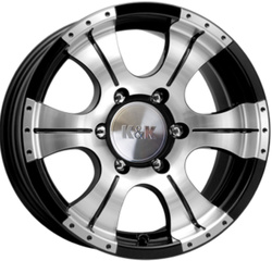 K&K 8x16/6x139,7 ET20 D108,5 Байконур (КС465М) Алмаз черный K&K 8x16/6x139,7 ET20 D108,5 Байконур (КС465М) Алмаз черный
