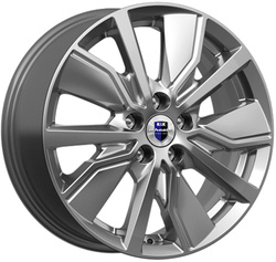 K&K 6,5x16/5x114,3 ET50 D60,1 Гамбит (КС961) Дарк платинум K&K 6,5x16/5x114,3 ET50 D60,1 Гамбит (КС961) Дарк платинум