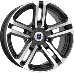 K&K 7x16/5x139,7 ET5 D110,1 Палладика (КС591М) Алмаз черный K&K 7x16/5x139,7 ET5 D110,1 Палладика (КС591М) Алмаз черный