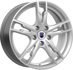 K&K 7x17/4x100 ET38 D67,1 Солар (КС875) Сильвер SK K&K 7x17/4x100 ET38 D67,1 Солар (КС875) Сильвер SK
