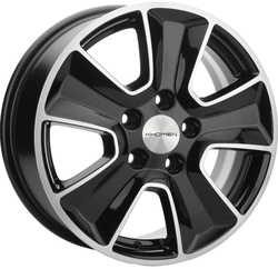 Khomen Wheels 6,5x16/5x114,3 ET43 D67,1 KHW1601 (Huyndai/Kia) Black-FP Khomen Wheels 6,5x16/5x114,3 ET43 D67,1 KHW1601 (Huyndai/Kia) Black-FP