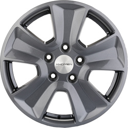 Khomen Wheels 6,5x16/5x114,3 ET50 D66,1 KHW1601 (Renault/Nissan) Gray Khomen Wheels 6,5x16/5x114,3 ET50 D66,1 KHW1601 (Renault/Nissan) Gray