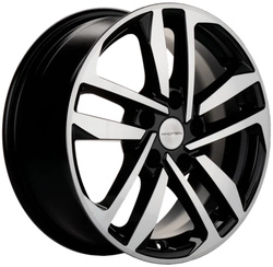 Khomen Wheels 6,5x16/5x115 ET41 D70,2 KHW1612 (Astra) Black-FP Khomen Wheels 6,5x16/5x115 ET41 D70,2 KHW1612 (Astra) Black-FP