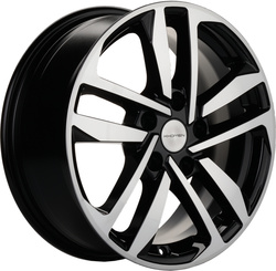 Khomen Wheels 6,5x16/5x108 ET50 D63,35 KHW1612 (Focus) Black-FP Khomen Wheels 6,5x16/5x108 ET50 D63,35 KHW1612 (Focus) Black-FP