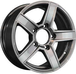 Khomen Wheels 6,5x16/5x139,7 ET40 D98,5 KHW1614 (Niva 4x4) Gray Khomen Wheels 6,5x16/5x139,7 ET40 D98,5 KHW1614 (Niva 4x4) Gray