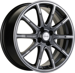 Khomen Wheels 6,5x17/4x100 ET50 D60,1 KHW1707 (Lada Vesta) Gray-FP Khomen Wheels 6,5x17/4x100 ET50 D60,1 KHW1707 (Lada Vesta) Gray-FP
