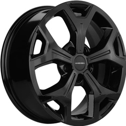 Khomen Wheels 6,5x17/5x114,3 ET45 D54,1 KHW1710 (Coolray) Black Khomen Wheels 6,5x17/5x114,3 ET45 D54,1 KHW1710 (Coolray) Black